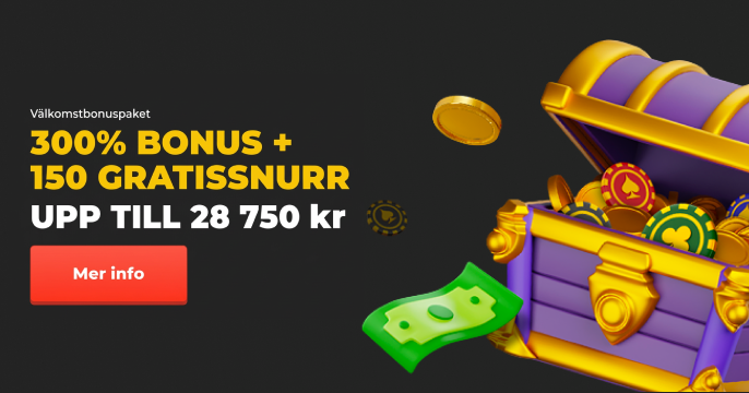 MegaRich Casino VĂ€lkomstbonus
